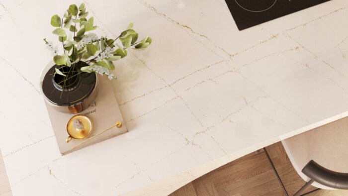 Kwartscomposiet Keukenblad Aterra Verity 5122 Caesarstone  